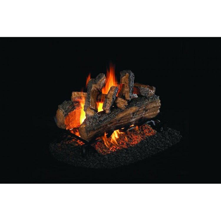 Real Fyre 18" Split Oak Designer Plus See Through Vented Log Set