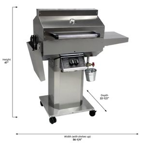 Phoenix Grills Phoenix Stainless Steel Riveted Series Natural Gas Grill SDRIVDD-N view 2