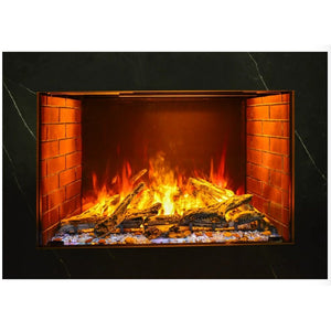 Amantii Signature 38" BI Electric with Optimyst Fireplace
