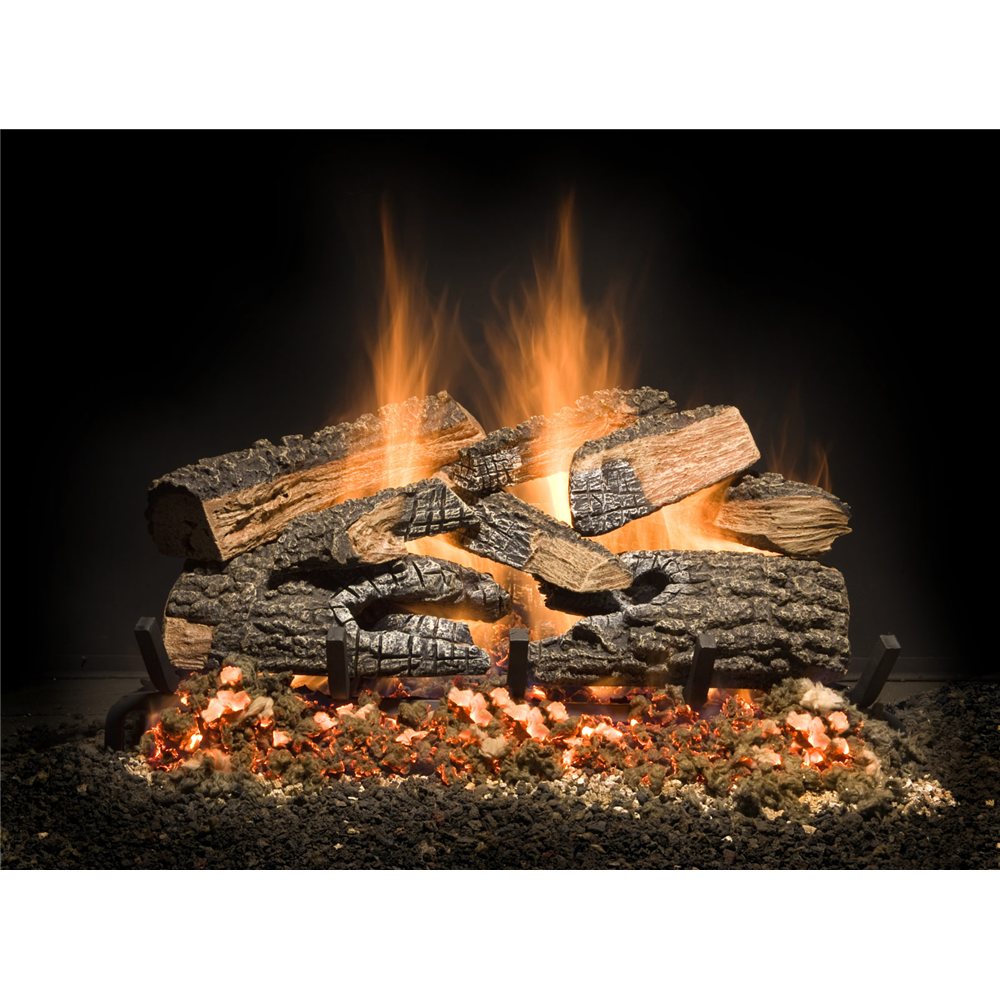 Golden Blount 18" Split Bonfire Charred Vented Log Set