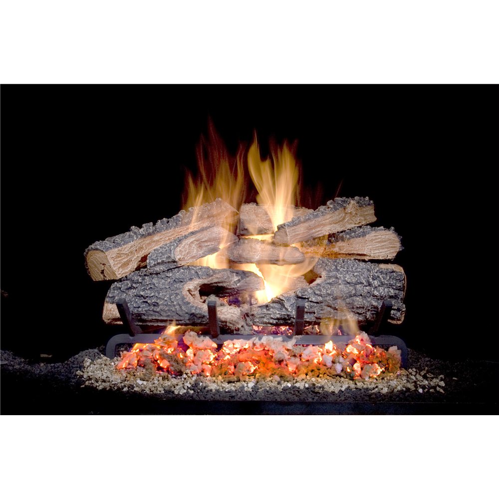 Golden Blount 24" Split Bonfire Seasoned Vented Log Set