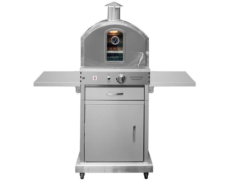 Summerset Freestanding Propane Gas Outdoor Pizza Oven - SS-OVFS-LP