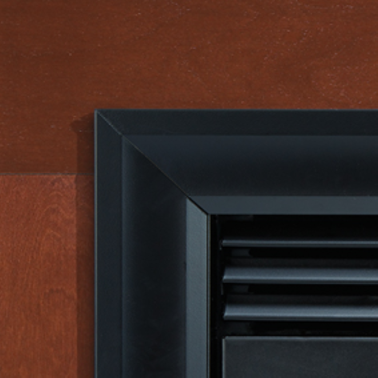 American Hearth EZ Attached Black Steel Frame for VFD32 Fireboxes