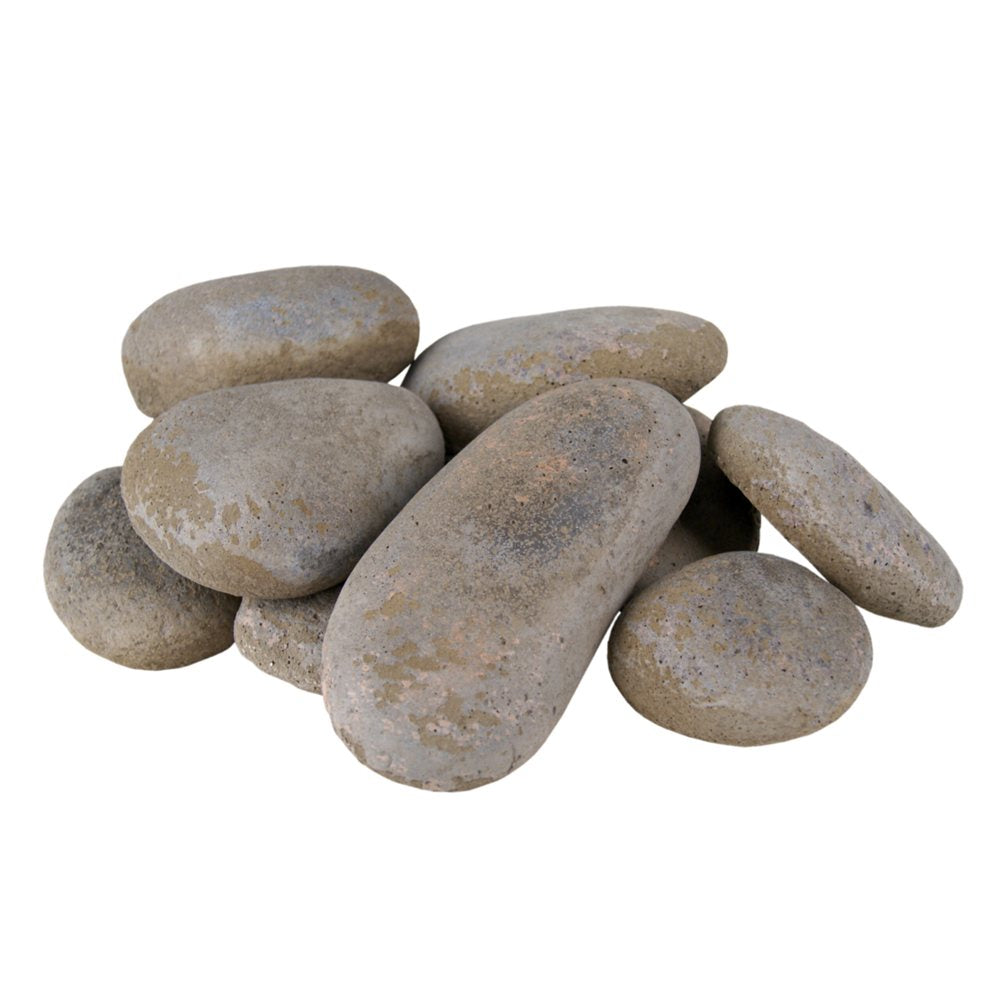 Real Fyre 10-Pc. Slate River Rock Fyre Stones