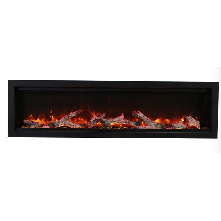 Amantii Symmetry Bespoke 100" Electric Fireplace