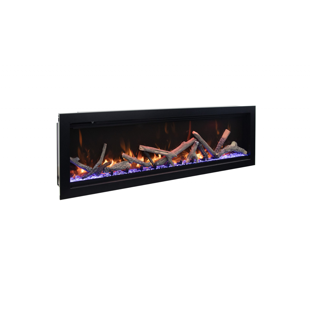 Amantii Symmetry Lumina 74" Electric Fireplace