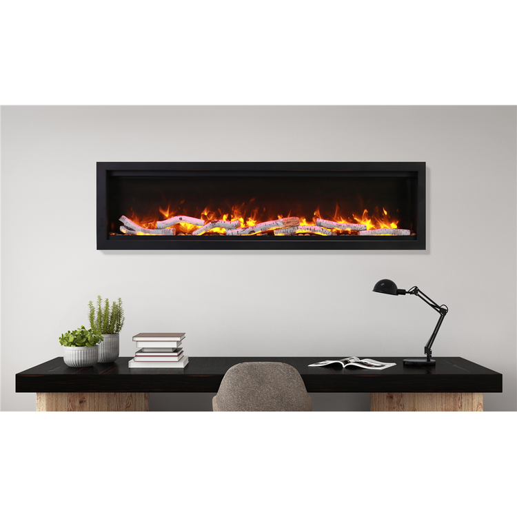 Amantii Symmetry Lumina 34" Electric Fireplace view 3