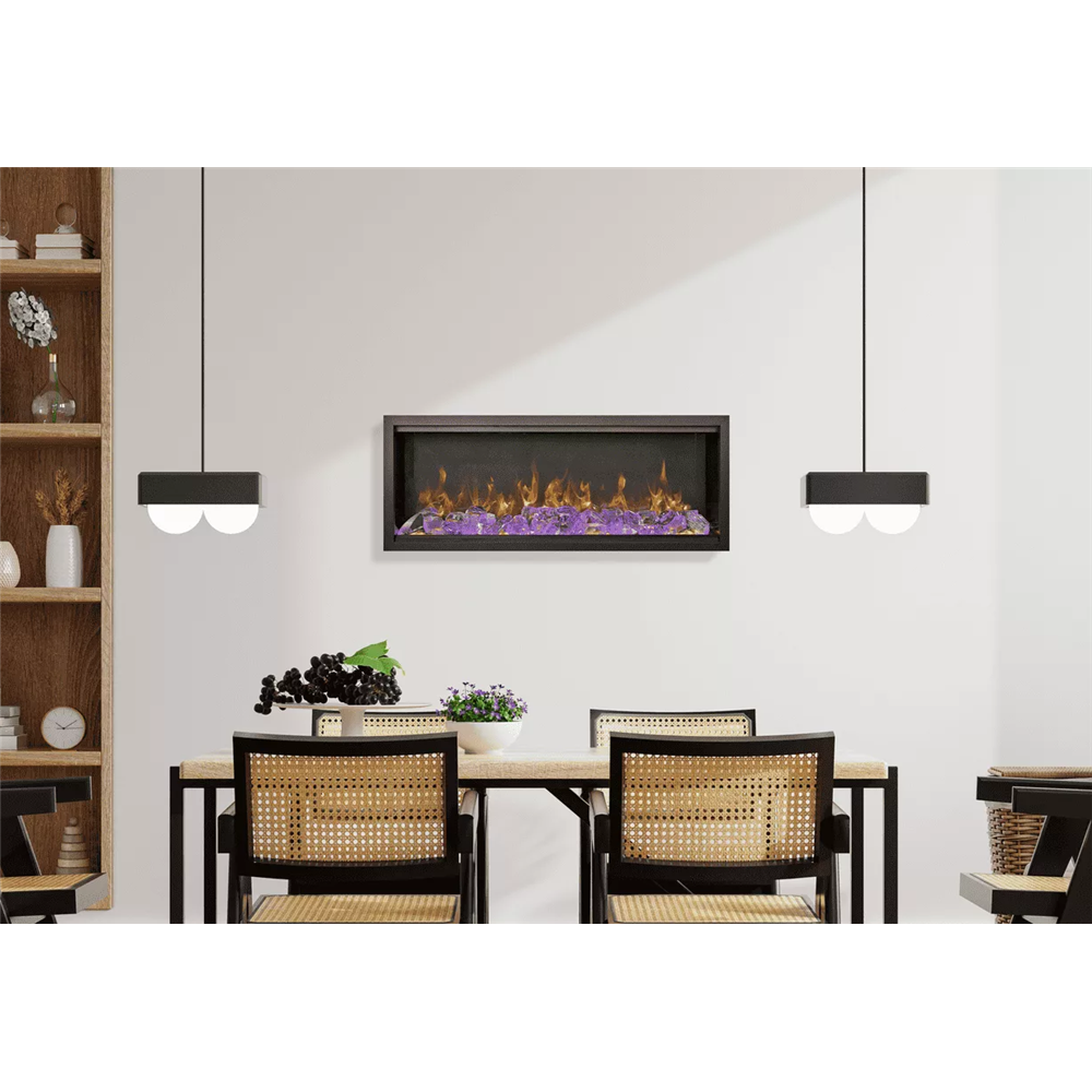 Amantii Symmetry Xtra Tall Bespoke 50" Fireplace view 2