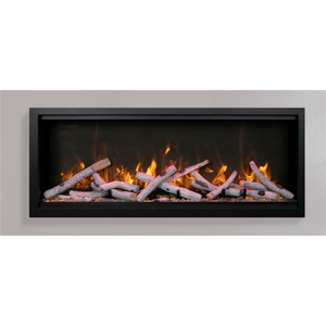 Amantii Symmetry Xtra Tall LUMINA 42" Indoor Outdoor Built In Smart Electric Fireplace