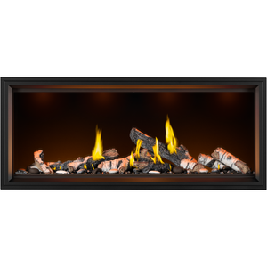 Napoleon Tall Vector 62 Natural Gas, Direct Vent Fireplace with Luminous Logs