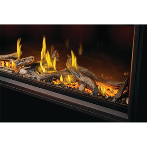 Napoleon Tall Linear Vector 50 See Through Natural Gas, Direct Vent Fireplace with Luminous Logs view 2
