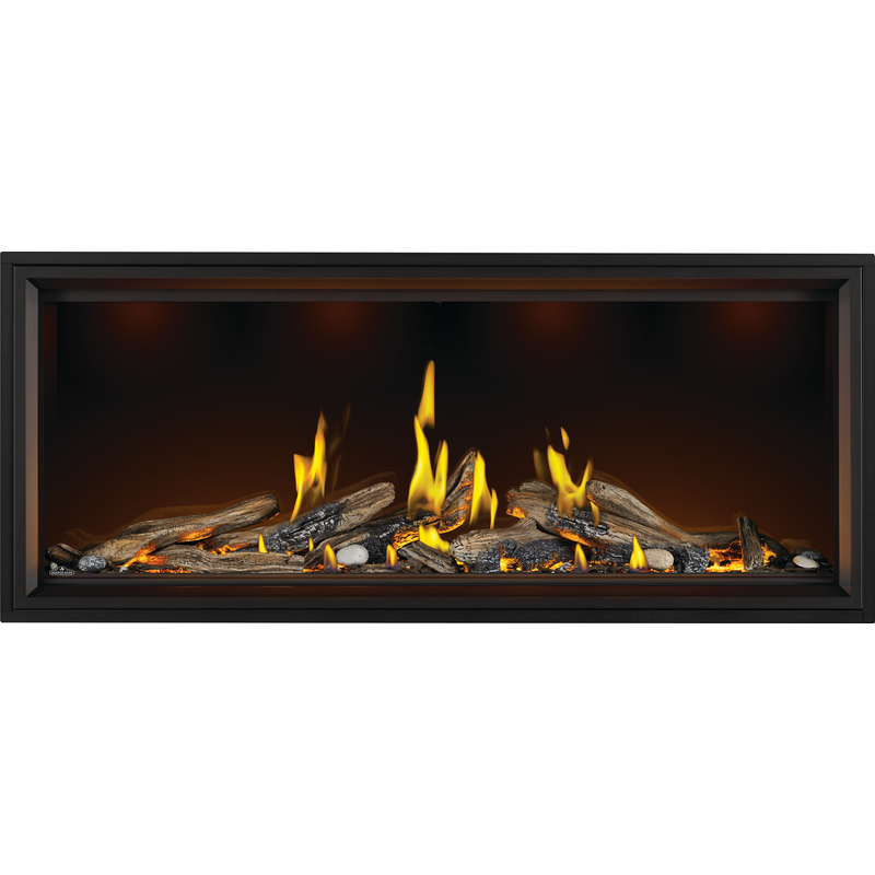 Napoleon Tall Vector 62 Natural Gas, Direct Vent Fireplace with Luminous Logs view 4