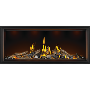 Napoleon Tall Vector 62 Natural Gas, Direct Vent Fireplace with Luminous Logs view 4