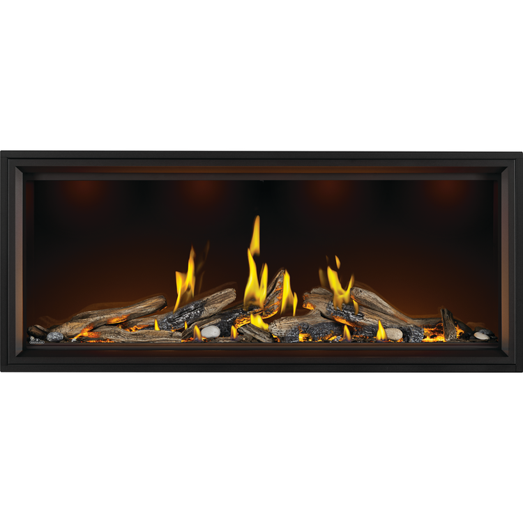 Napoleon Tall Vector 62 Natural Gas, Direct Vent Fireplace with Luminous Logs view 4