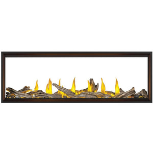 Napoleon Tall Linear Vector 74 See Through Natual Gas, Direct Vent Fireplace with Electronic Ignition view 2