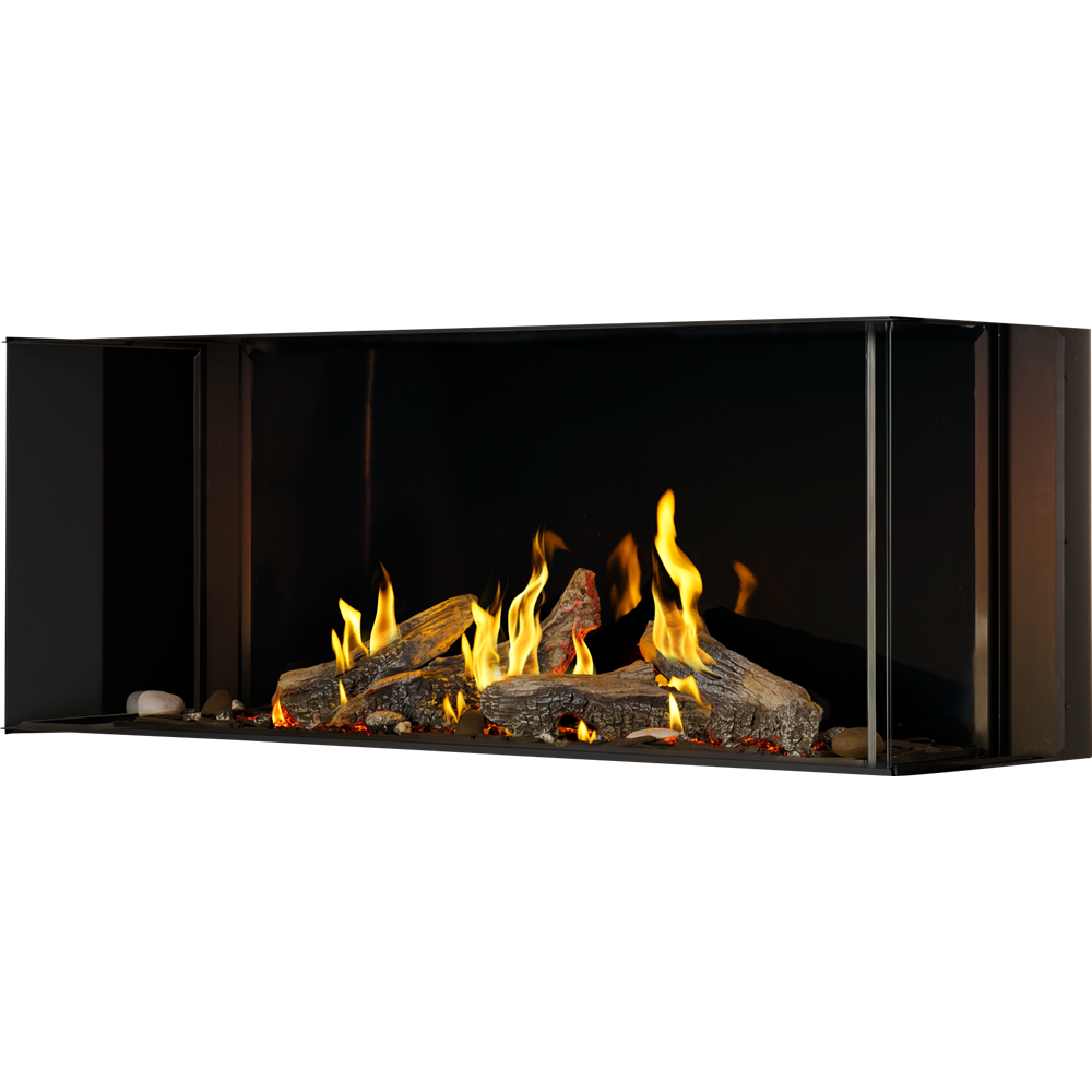 Napoleon Tall Bay Luxuria 50 Direct Vent, 3-Sided, Electronic Ignition, Natural Gas
