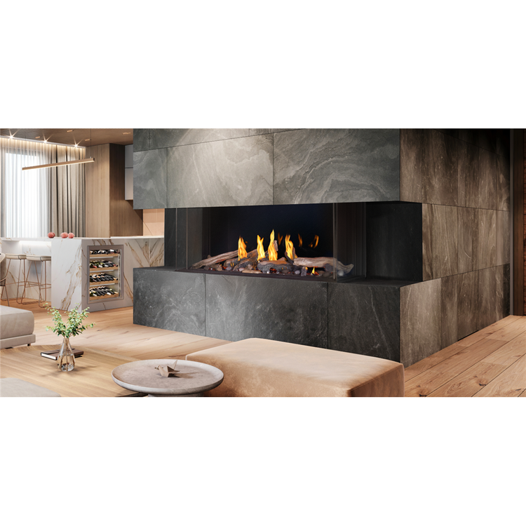 Napoleon Tall Bay Luxuria 62 Direct Vent, 3-Sided, Electronic Ignition, Natural Gas view 3
