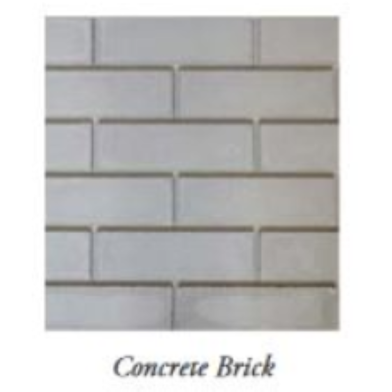 American Hearth 36" Gray Traditional Brick Set for WB36FB Decorative Panels