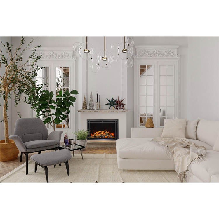 Amantii Traditional Lumina 33" Indoor Outdoor Fireplace view 2