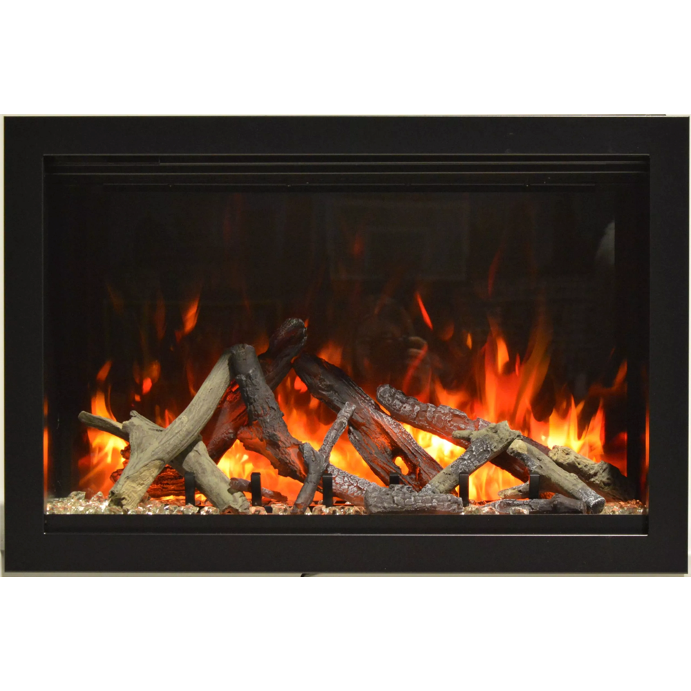 Amantii Traditional Lumina 33" Indoor Outdoor Fireplace view 3