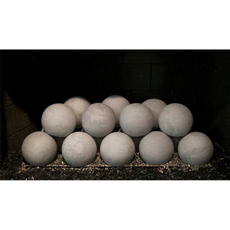 Real Fyre 4" Set of 22 Graystone Fyre Spheres for 24" G23 Burner