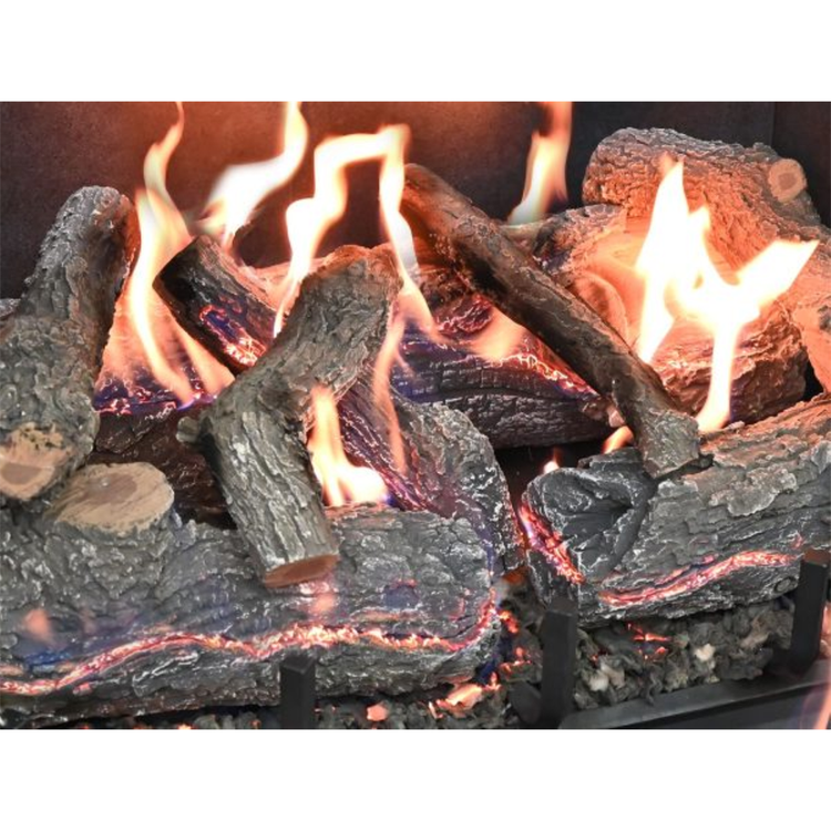 Mason Lite 30" Virginiana Lucent Decorative Gas Logs and NG Burner for use with MFP44 view 2