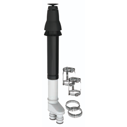 Duravent 3 inch PolyPro Vertical Termination Cap Kit - Concentric 3PPS-VKC