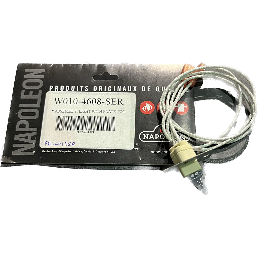 Napoleon Light with Plate Assembly Lighting Components