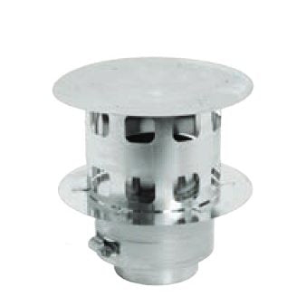 Duravent 8 inch Double Wall FasNSeal Rain Cap Caps