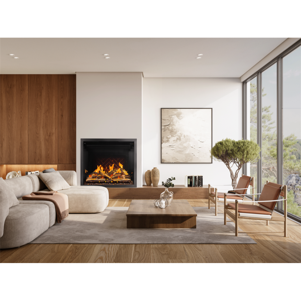 Napoleon Elevation X 42 Electric Fireplace with LCD Enhancement view 2