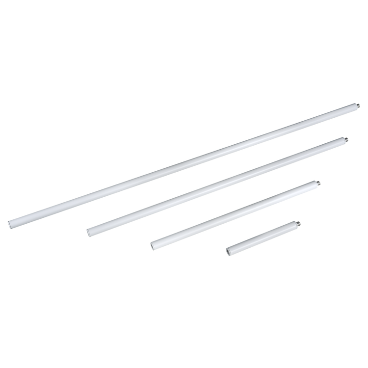 Set of 48" White Extension Pole for Heatstrip Heaters