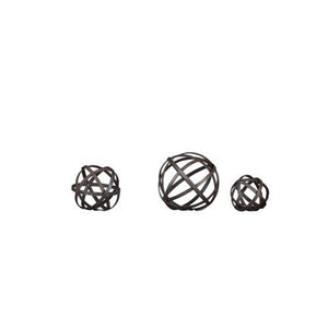 Napoleon Naturally Rusted Wrought Iron Globes Media Kits WIGM