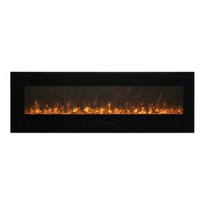 Amantii Wall Mount/Flush Mount Smart Electric Fireplace WM-FM-50-BG-3