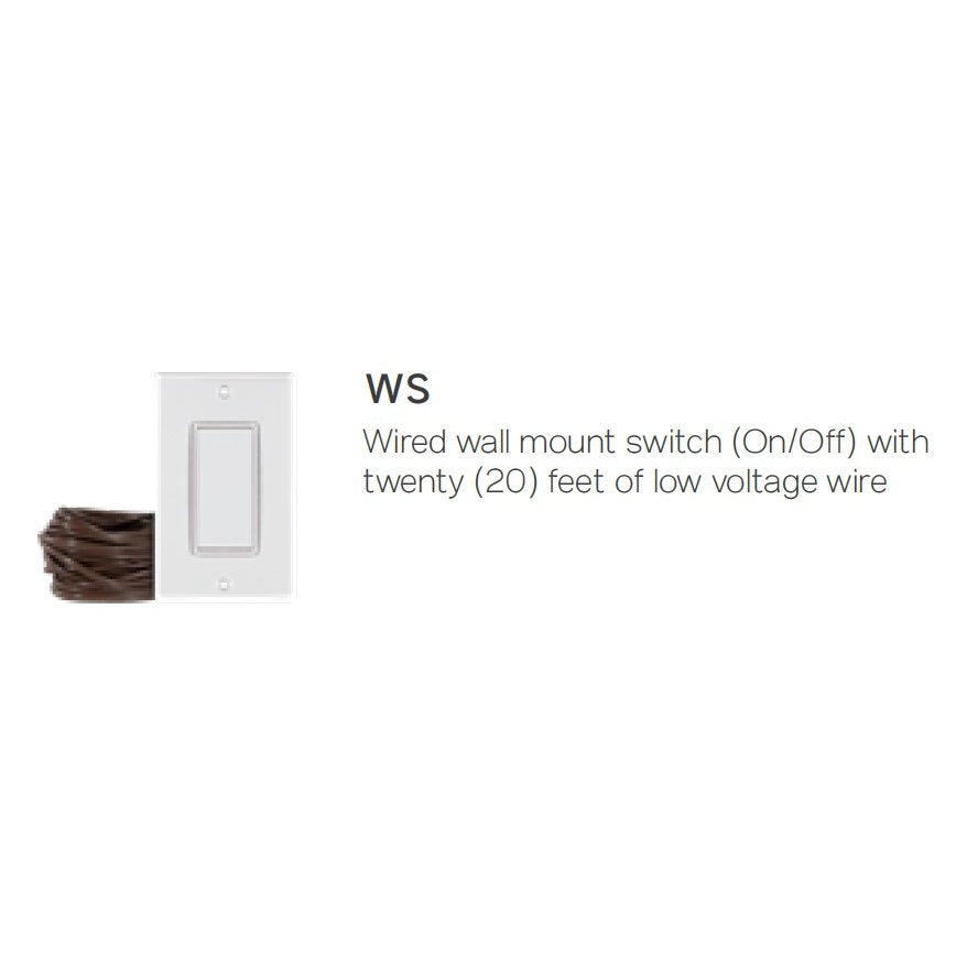 American Fyre Designs Wired Wall Switch On/Off