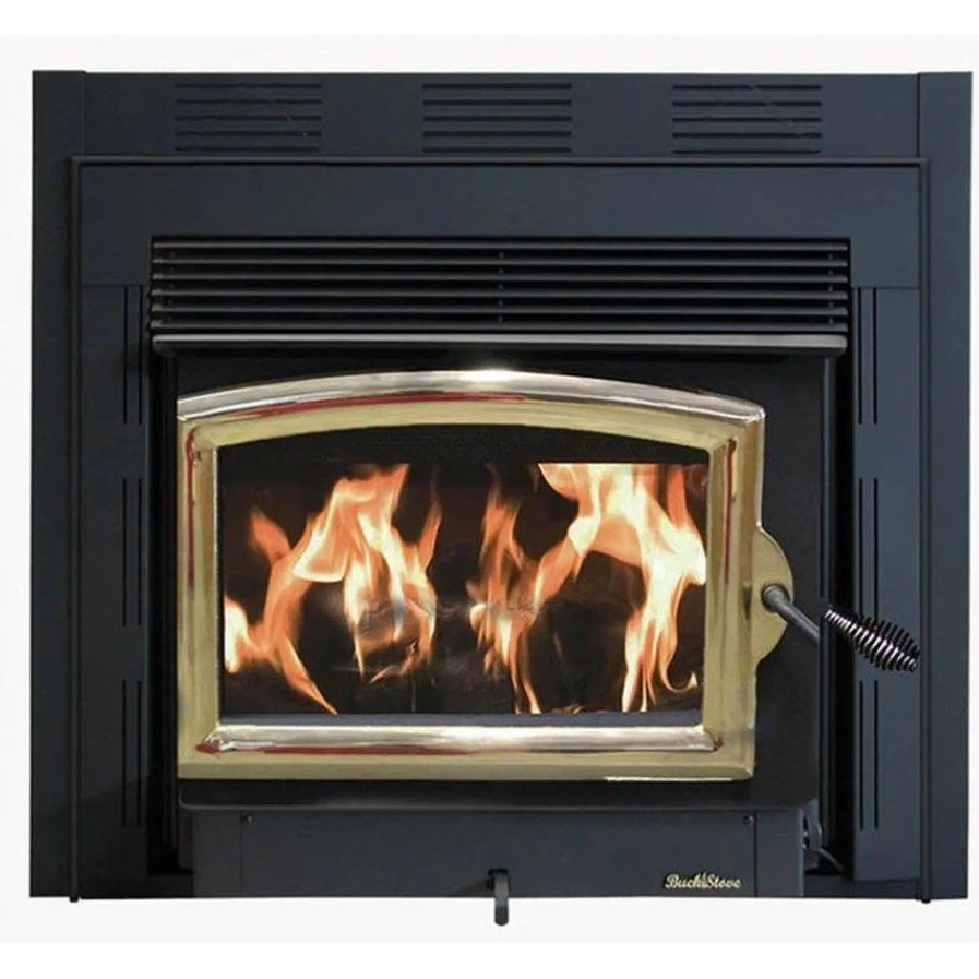 Buck Stove Model Zero Clearance 74 Gold Door